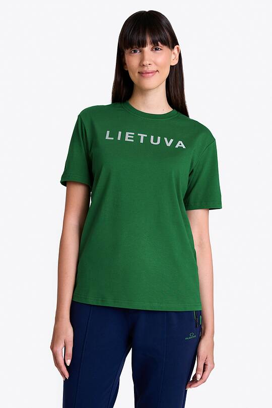 Nacionalinės kolekcijos marškinėliai LIETUVA 1 | Audimas