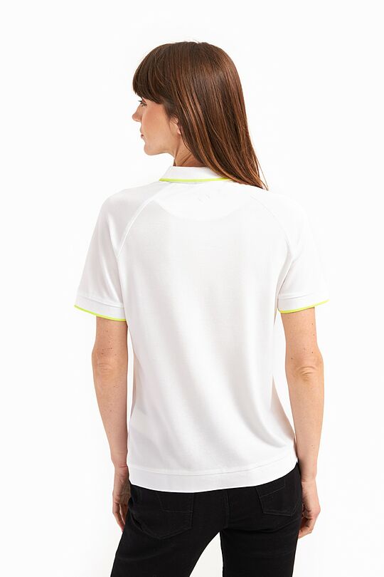 Polo marškinėliai trumpomis rankovėmis 2 | BALTA | Audimas