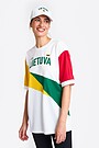 Nacionalinės kolekcijos sportiniai marškinėliai 1 | BALTA | Audimas